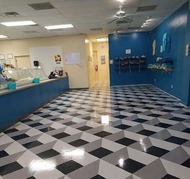 clean restaurant floor