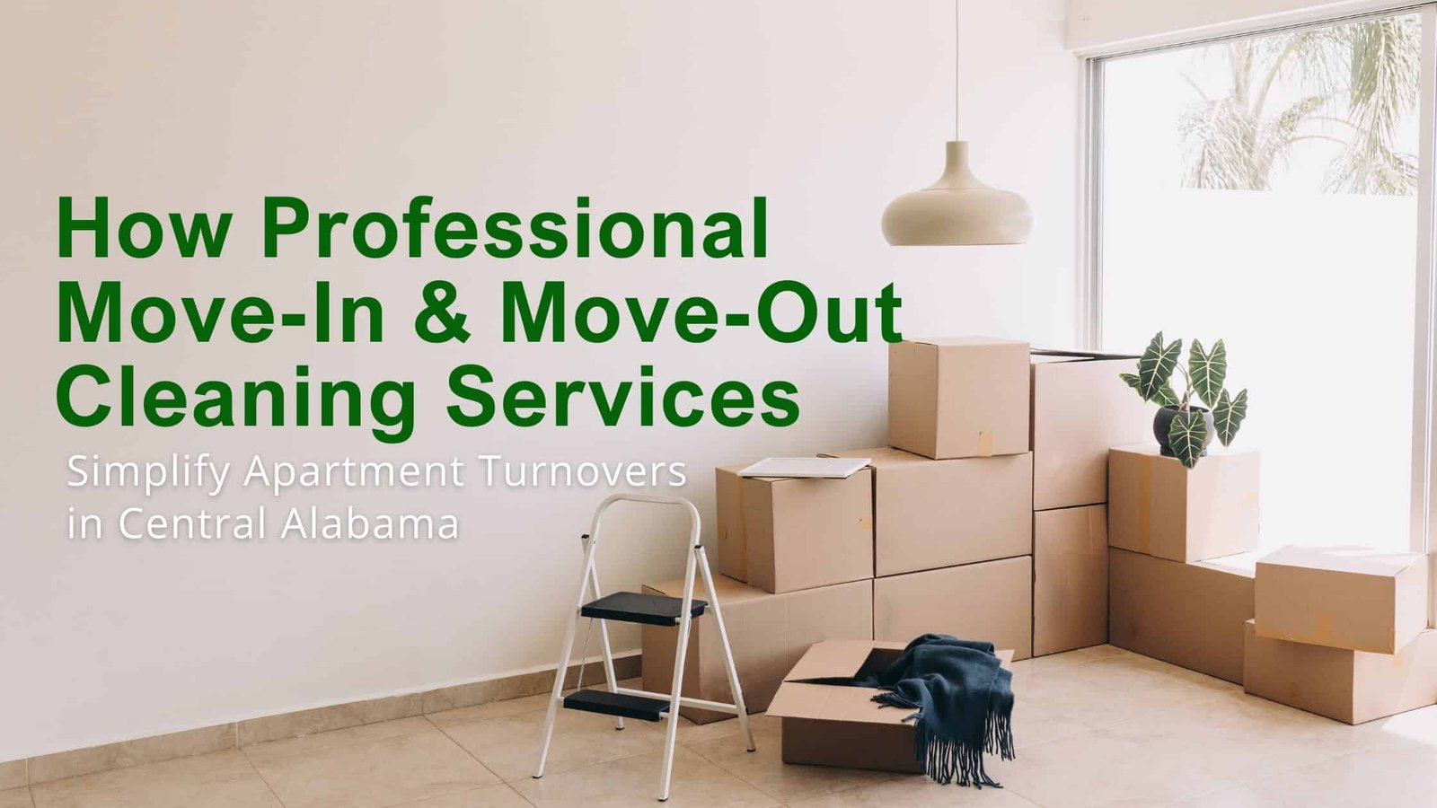 How Professional Move-In & Move-Out Cleaning Services