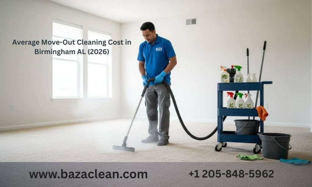 Average Move-Out Cleaning Cost in Birmingham AL (2026)