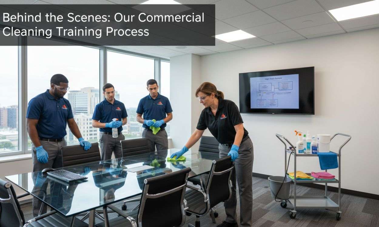 Behind the Scenes Our Commercial Cleaning Training Process