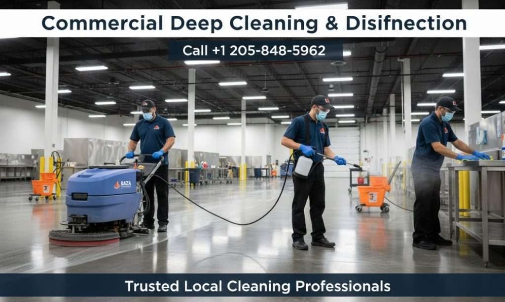 Commercial Deep Cleaning & Disinfection