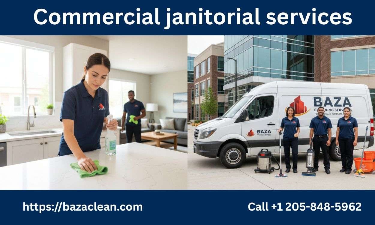 Commercial janitorial services