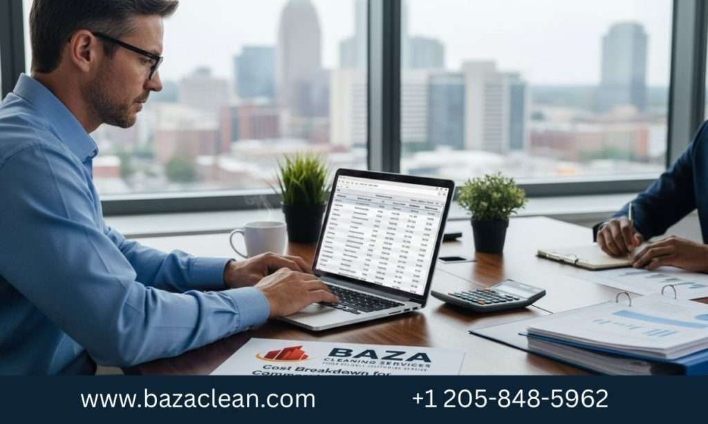 Cost Breakdown for Commercial Cleaning Contracts