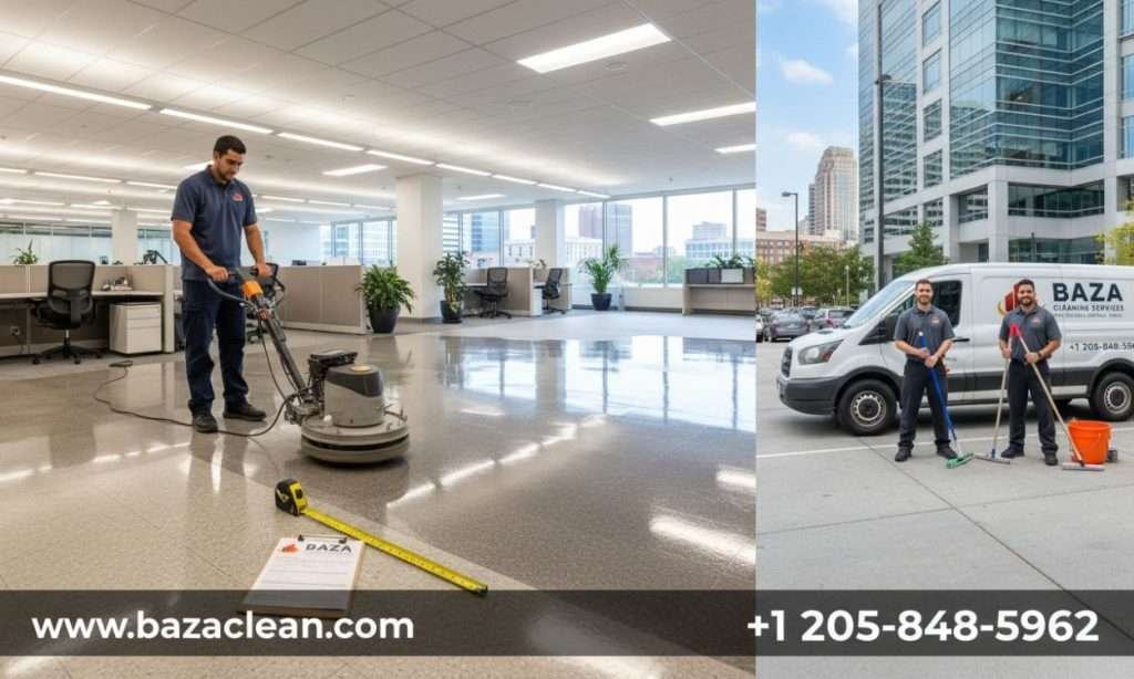 Cost of Floor Stripping and Waxing in Birmingham