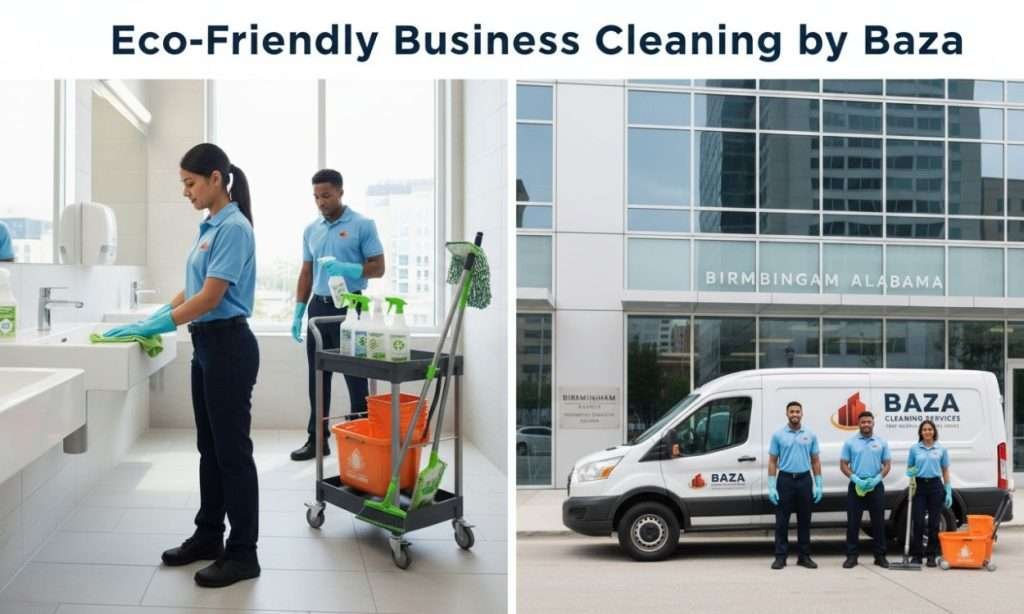 Eco-Friendly Business Cleaning by Baza Clen