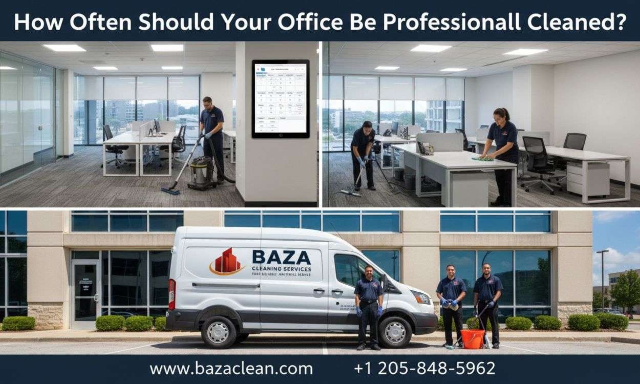 How Often Should Birmingham Offices Schedule Commercial Cleaning?
