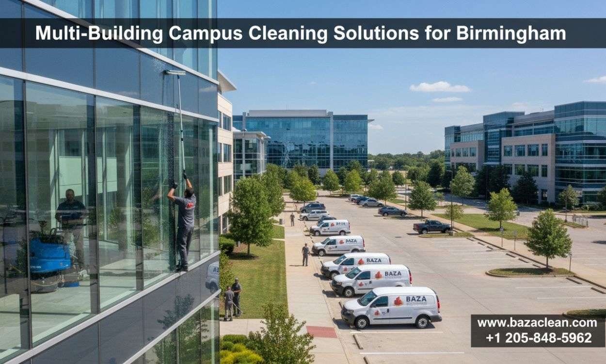 Multi-Building Campus Cleaning Solutions for Birmingham