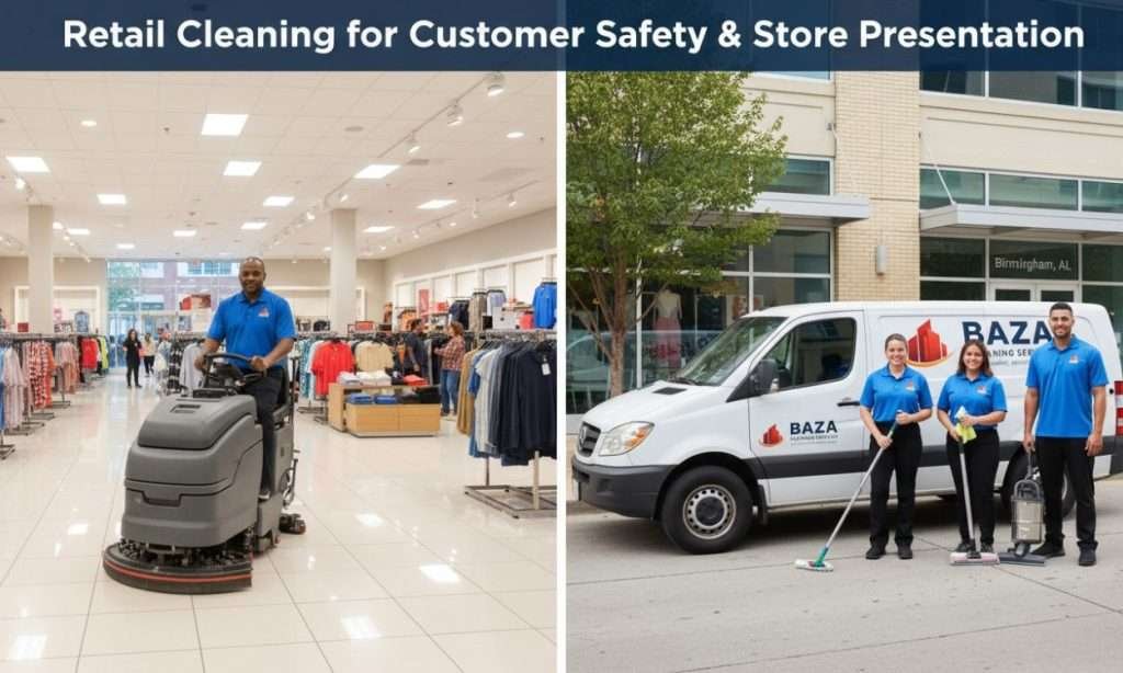 Retail Cleaning Services: Focus on Appearance & Safety