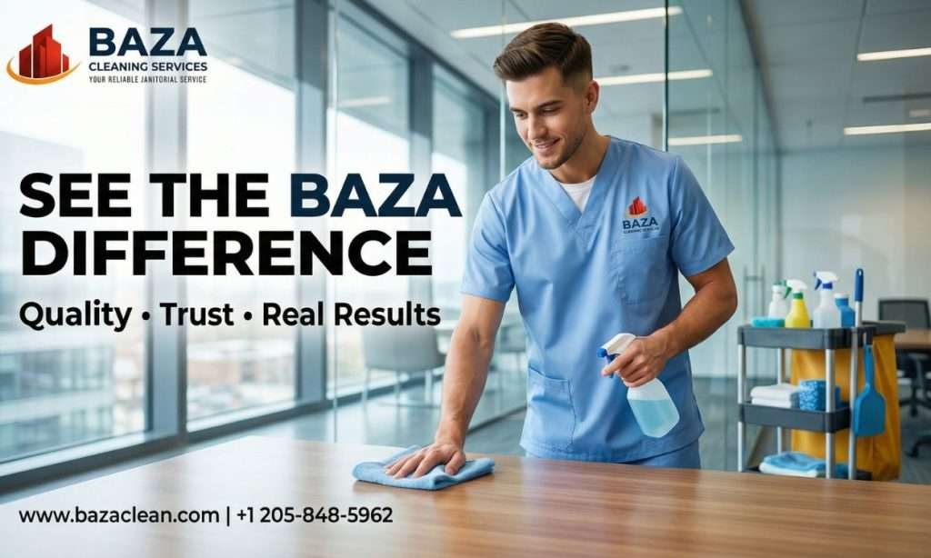 The Baza Cleaning Difference: Quality, Trust, Results