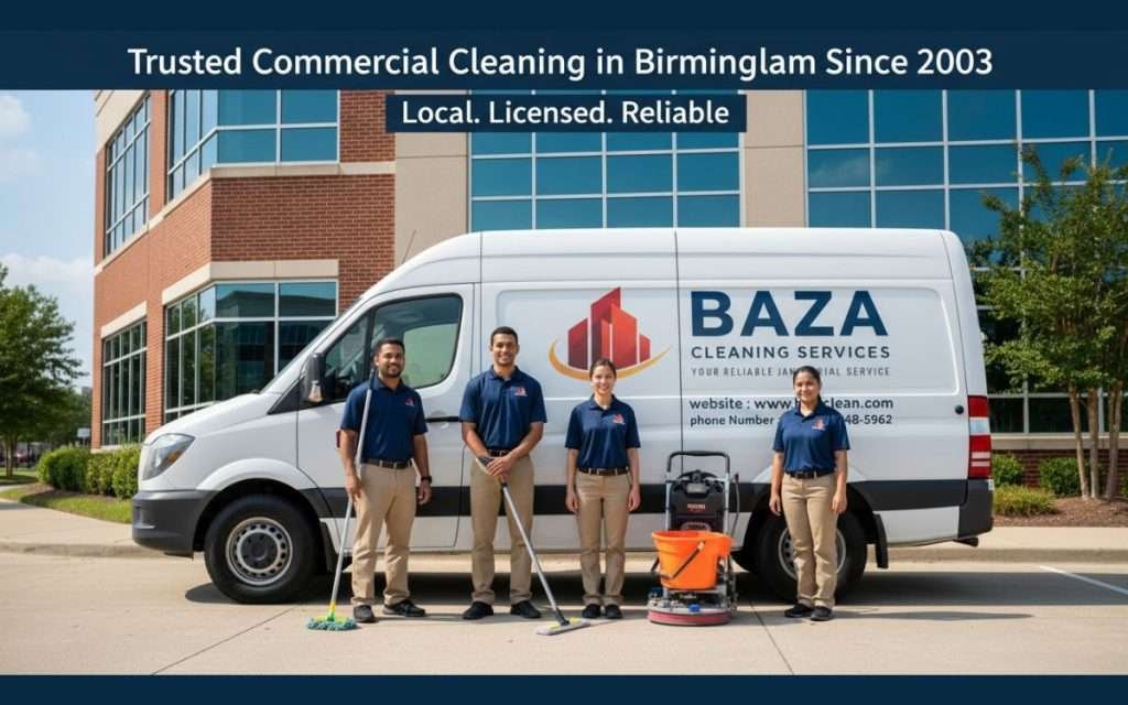 Why Choose Baza Services for Commercial Cleaning in Birmingham, AL