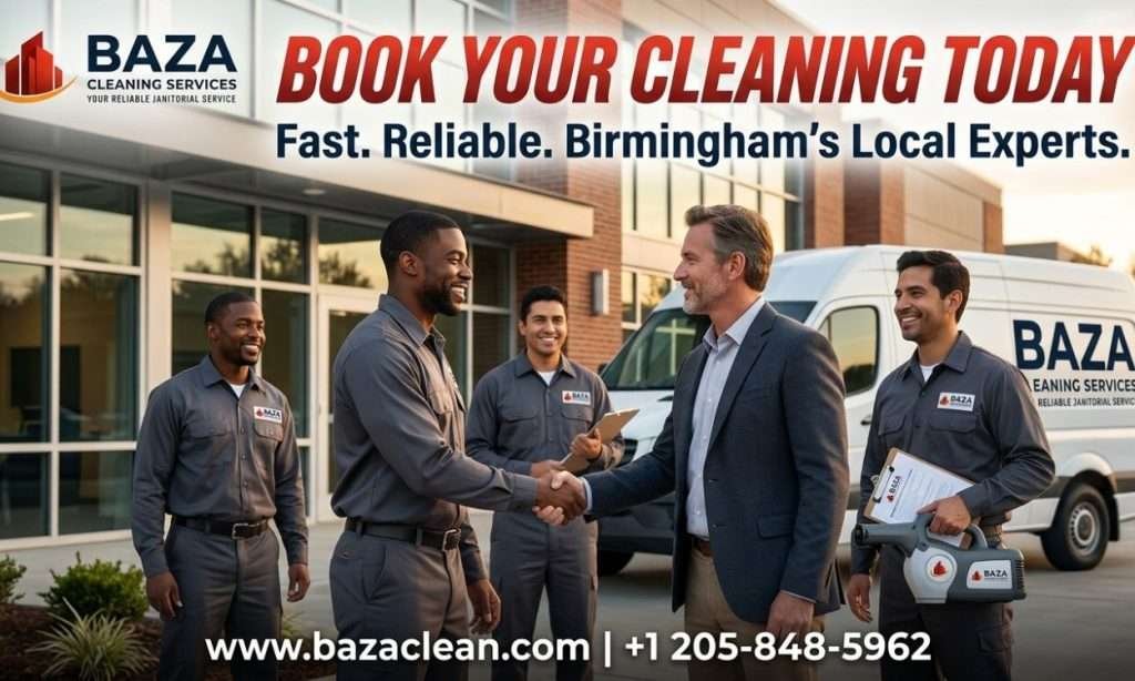BOOK YOUR CLEANING TODAY Hoover’s Trusted Commercial Cleaning Experts