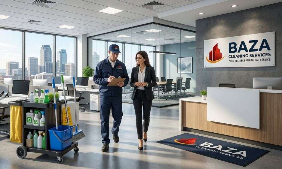 commercial cleaning walkthrough inspection office Birmingham Alabama janitorial service