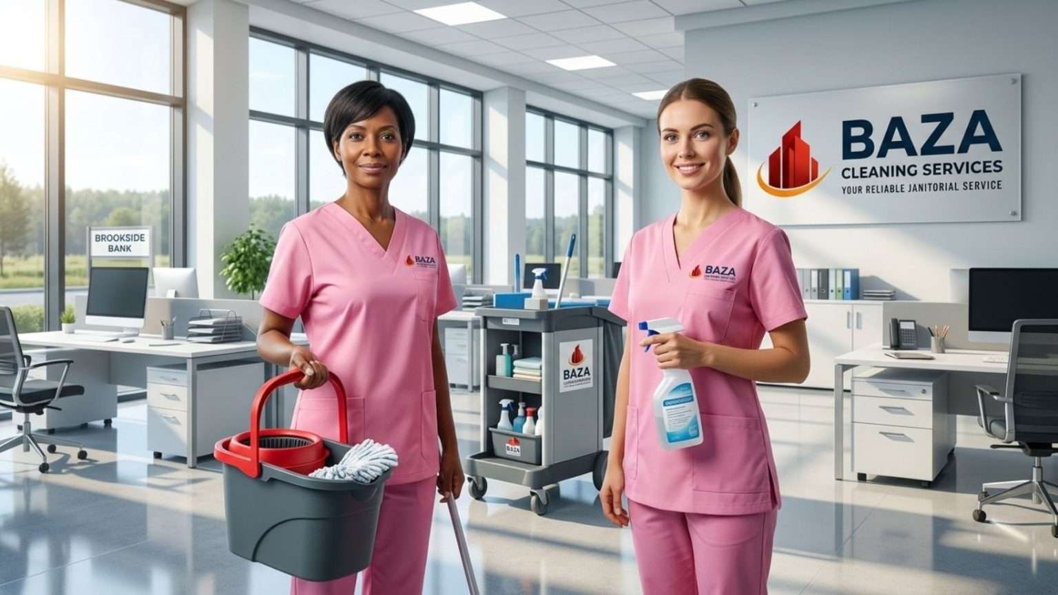 Brookside Commercial Cleaning Experts – Clean, Organized, and Shining