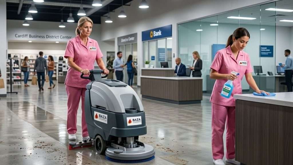 Commercial floor cleaning service in Cardiff AL