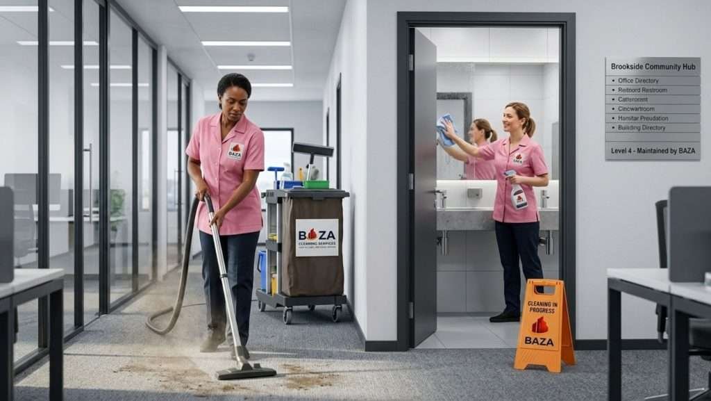 How Janitorial Experts Keep Brookside Offices Clean and Safe