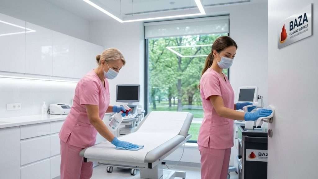 Medical office janitorial services in Avondale AL disinfecting clinic