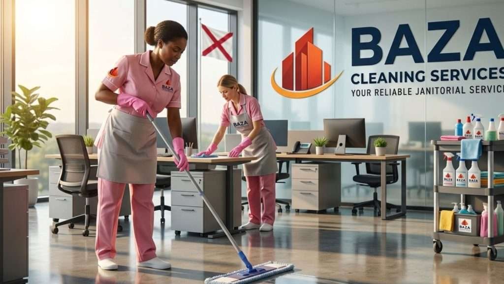 Transform Your Office with Brookwood’s Expert Janitorial Cleaners