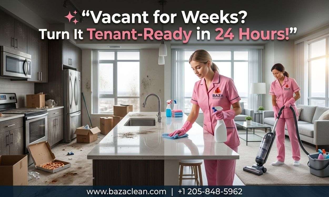 Reducing Vacancy Time with Professional Turnover Cleaning