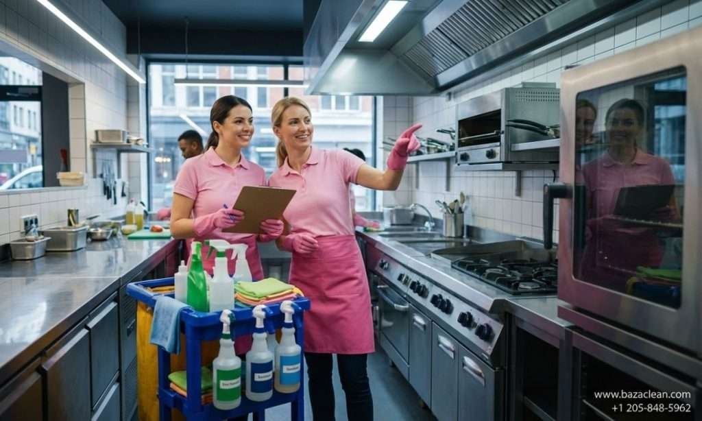 restaurant commercial cleaning quote inspection Birmingham AL professional janitorial service