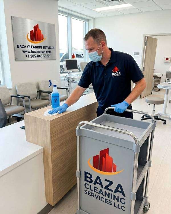 Baza Services LLC professional cleaning medical clinic in Birmingham, AL
