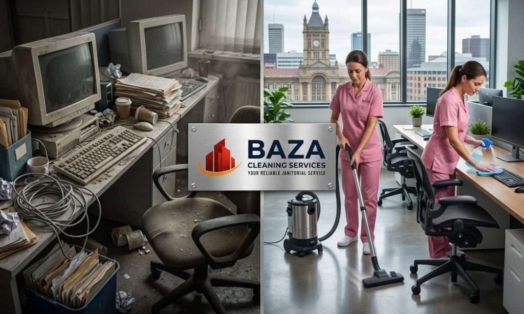 Birmingham Office Cleaning Transformation – Professional Janitorial Team