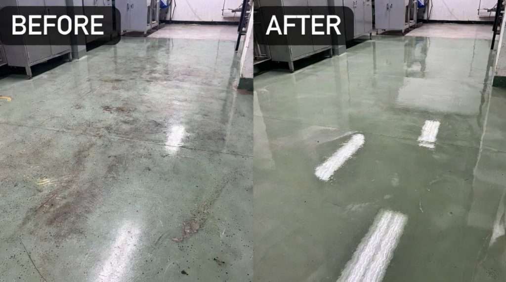 Floor Stripping, Waxing