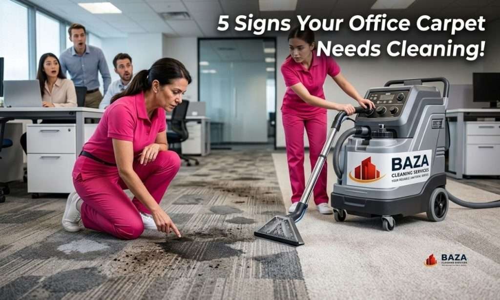 Signs Your Office Carpet Needs Cleaning