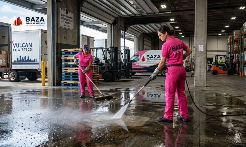 Warehouse Loading Dock Pressure Washing in Birmingham, AL – Cleaning Experts