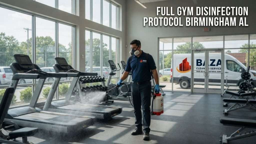 Gym And Fitness Store Cleaning In Birmingham AL