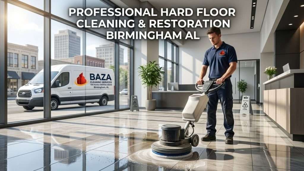 Professional hard floor cleaning and restoration for tile