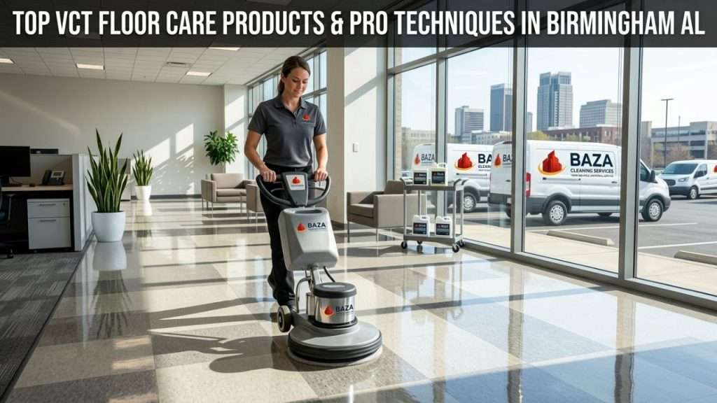 Top VCT floor care products and professional techniques
