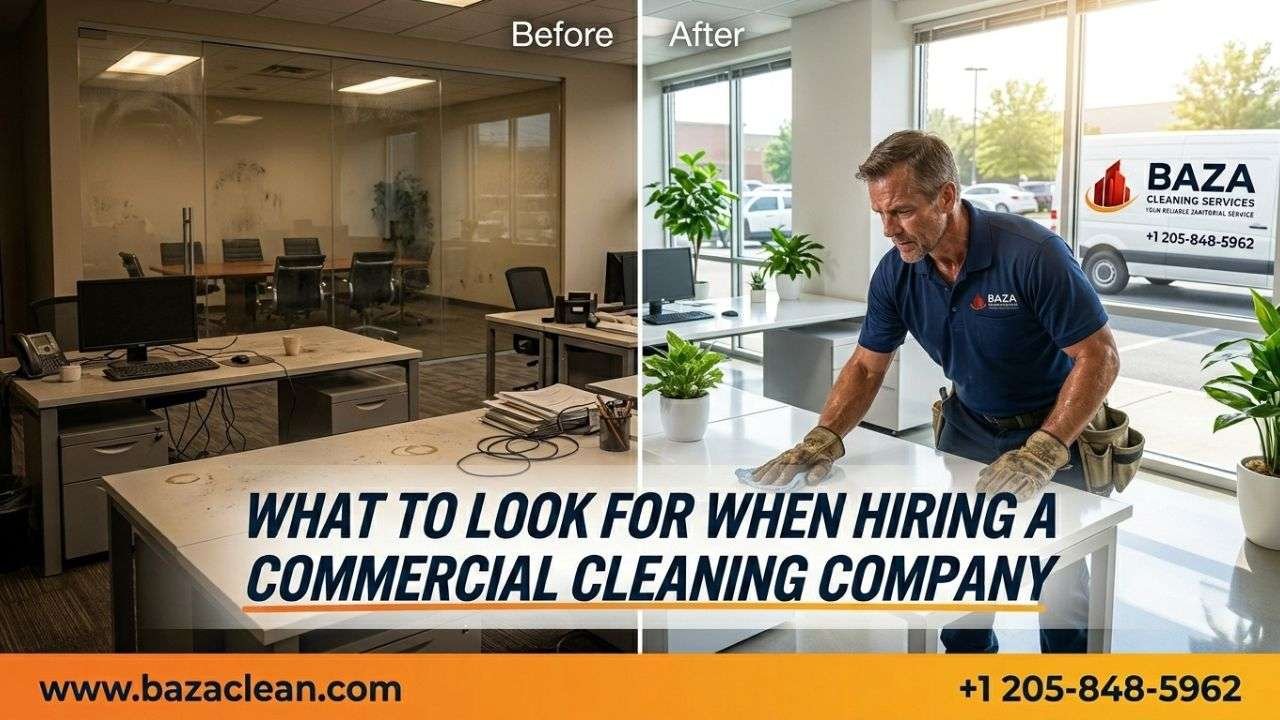 What to look for when hiring a commercial cleaning company in Birmingham