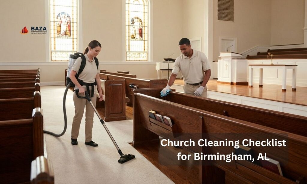 Church Cleaning Checklist Birmingham, AL | Baza Services LLC